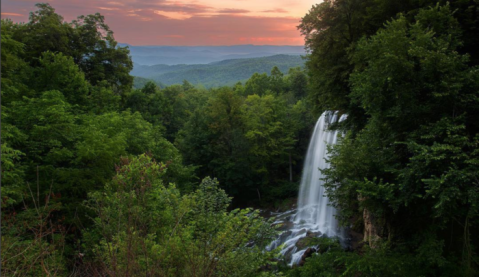 Discover One Of Virginia's Most Majestic Waterfalls - No Hiking Necessary