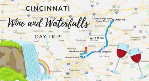 This Day Trip Will Take You To The Best Wine And Waterfalls In Cincinnati