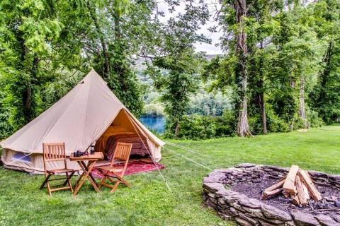10 Campgrounds In Pennsylvania Perfect For Those Who Hate Camping