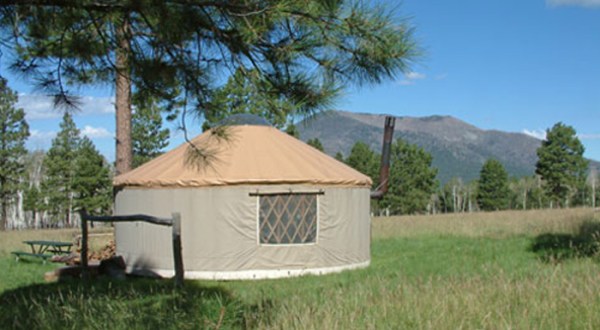 This Arizona Park Has A Yurt Village That’s Absolutely To Die For