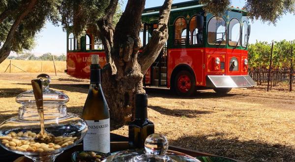 The Charming Trolley Tour That Takes You To Some of The Best Wineries In Northern California