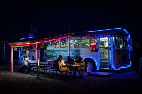 The Best Tacos In Montana Are Tucked Inside This Unassuming Bus