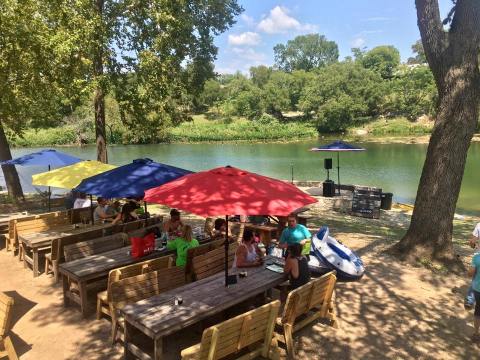 The Waterfront Restaurant Near Austin With The Most Delicious BBQ Around