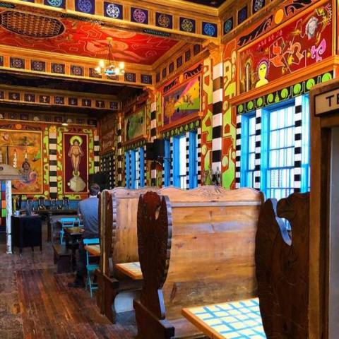 This Converted Church Is Now The Most Eccentric Restaurant In Buffalo