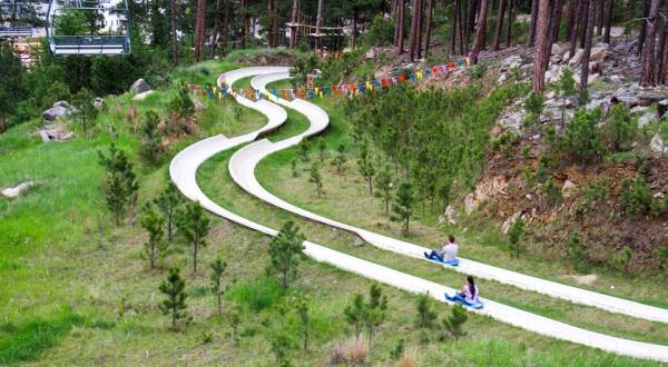 A Ride Down This Enormous Hillside Slide In South Dakota Is Oodles Of Fun