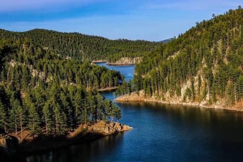 This Hidden Reservoir In South Dakota Has Some Of The Bluest Water In The State