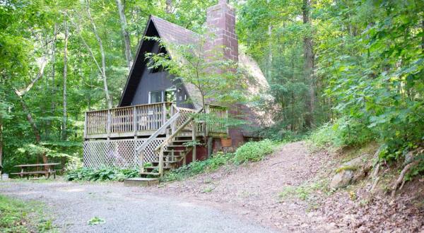 This Wooded Cabin Getaway In Virginia Is Like Something From A Fairytale