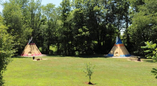 Spend The Night Under A Tepee At This Unique Ohio Campground