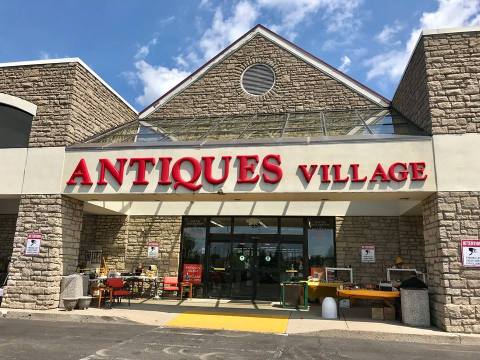 You Could Spend All Day At This Antiques Village Just Outside Of Cincinnati