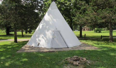 You Can Stay In A Traditional Native American Teepee At This Unique West Virginia Campground