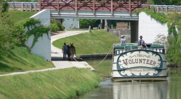 Take A Ride On This One-Of-A-Kind Canal Boat In Ohio