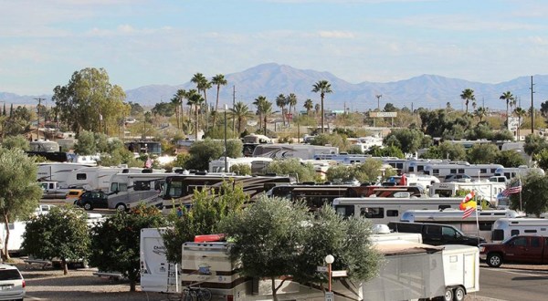 The Massive Family Campground In Arizona That’s The Size Of A Small Town