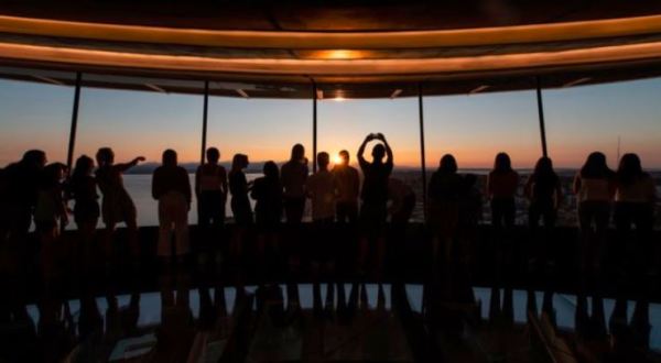 The Space Needle Just Unveiled A Rotating Glass Floor That Lets You Experience Seattle Views Like Never Before