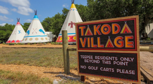 Spend The Night Under A Teepee At This Unique Florida Campground
