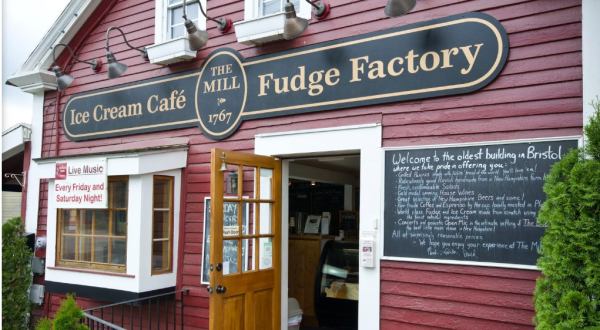 This New Hampshire Fudge Factory and Ice Cream Shop Is What Dreams Are Made Of