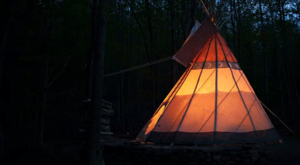 Spend The Night Under A Tepee At This Unique New York Getaway