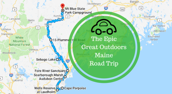 Take This Epic Road Trip To Experience Maine’s Great Outdoors