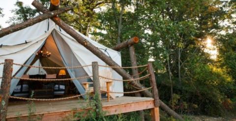 4 Beautiful Glampgrounds Around The U.S. That Will Blow You Away