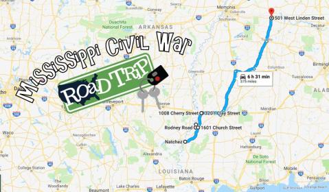 Follow This Civil War Route To Some Of Mississippi's Most Historic Sites