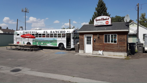 You'll Find Mouthwatering Mexican Food Aboard This Quirky School Bus In Idaho