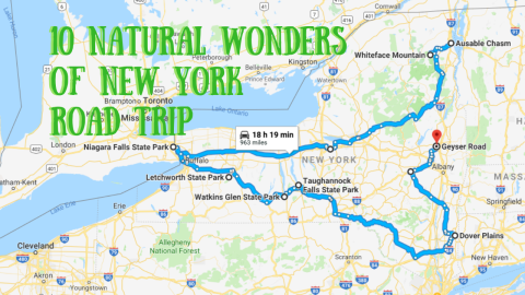 This Scenic Road Trip Takes You To All 10 Wonders Of New York