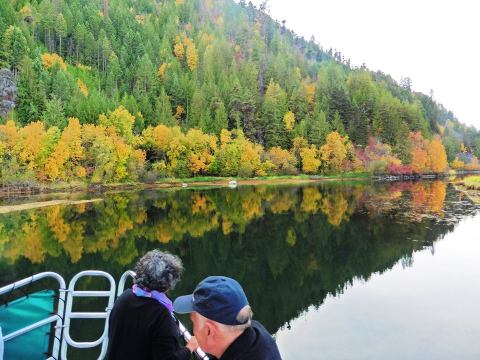 Surround Yourself In Fall Colors Aboard This Magical Lake Cruise In Idaho