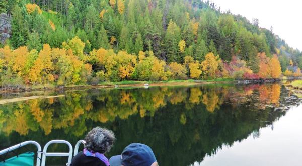 Surround Yourself In Fall Colors Aboard This Magical Lake Cruise In Idaho