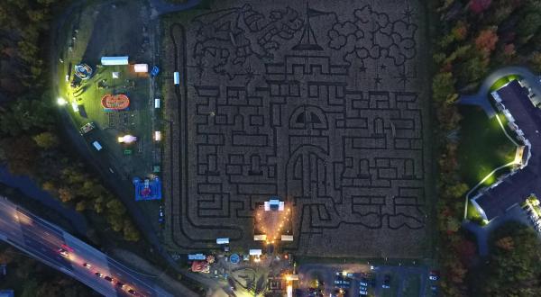 Get Lost In This Awesome 8-Acre Corn Maze Near Buffalo This Autumn