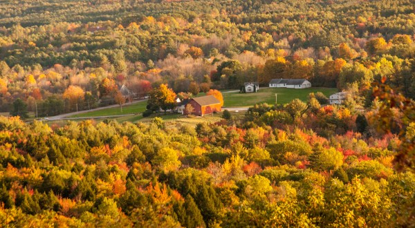 Here Are The 9 Best Places For A Bird’s-Eye View Of Maine’s Fall Foliage
