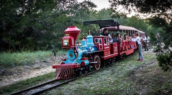 This Spooky Train Ride Will Show You A Side Of The Austin Zoo You’ve Never Seen before