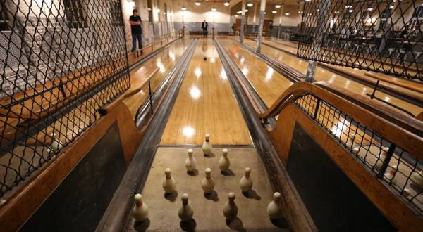 The Nation’s Oldest Industrial Bowling Alley Is Right Here In Rhode Island