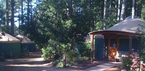 This Oregon Park Has A Yurt Village That's Absolutely To Die For