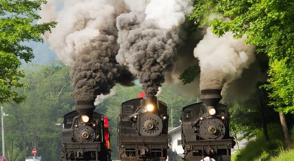 Ride The Rails Through West Virginia’s Countryside On This Historic Train