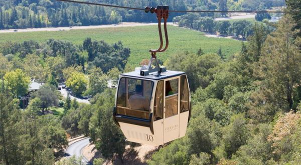 This Aerial Tram Ride Shows Off The Northern California Countryside And It’s Gorgeous
