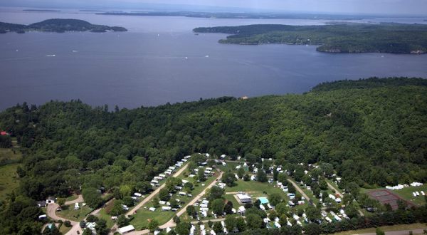 The Massive Family Campground In Vermont That’s The Size Of A Small Town