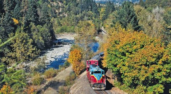 You’ve Never Experienced A Railroad Adventure Quite Like This Oregon Train Ride