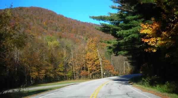 Drive Vermont’s Most Scenic Route For A Magical Autumn Day