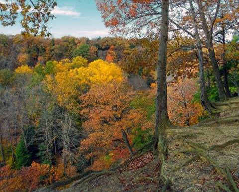 The Awesome Hike That Will Take You To The Most Spectacular Fall Foliage In Ohio