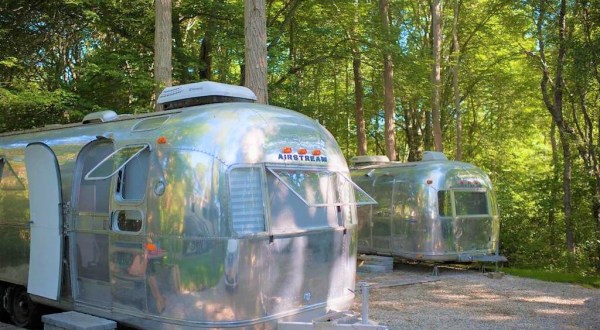 The Secluded Glampground In Rhode Island That Will Take You A Million Miles Away From It All