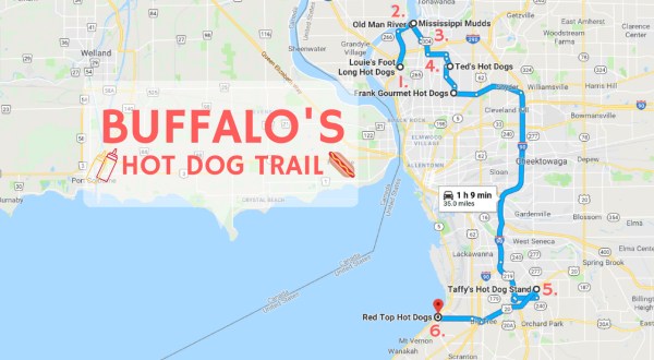 This Unexpectedly Awesome Buffalo Hot Dog Trail Will Have You Licking Your Lips
