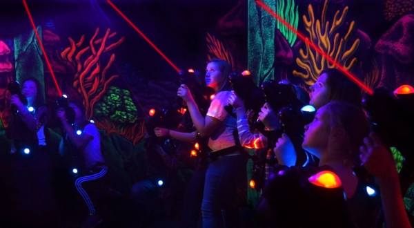 Few People Know Illinois Is Home To The World’s Largest Game Of Laser Tag
