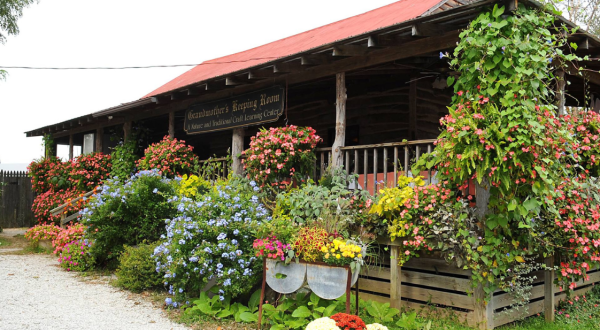 The Old Farm In Indiana That Is A Restaurant, Antique Shop, and Winery All In One