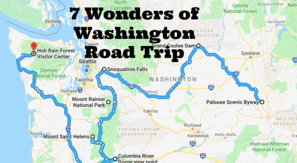 This Scenic Road Trip Takes You To All 7 Wonders Of Washington