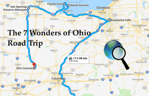 This Scenic Road Trip Takes You To All 7 Wonders Of Ohio