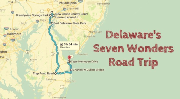 This Scenic Road Trip Takes You To All 7 Wonders Of Delaware