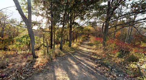 Hike Through Indian Cave State Park To See The Most Spectacular Fall Foliage In Nebraska