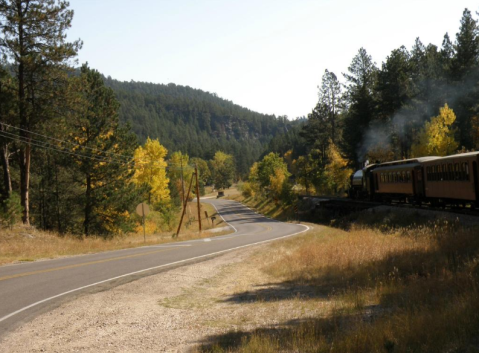 This 45-Mile Train Ride Is The Most Relaxing Way To Enjoy South Dakota Scenery