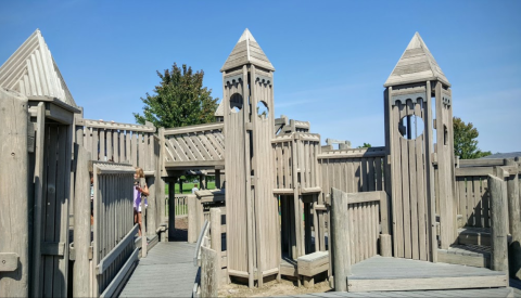The Amazing Playground Fort In Michigan That Will Bring Out The Child In Us All