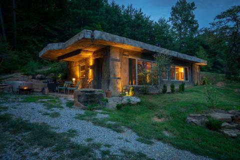 We Dare You To Stay In This Unique Georgia Bedrock Cave Cottage And Not Absolutely Love It