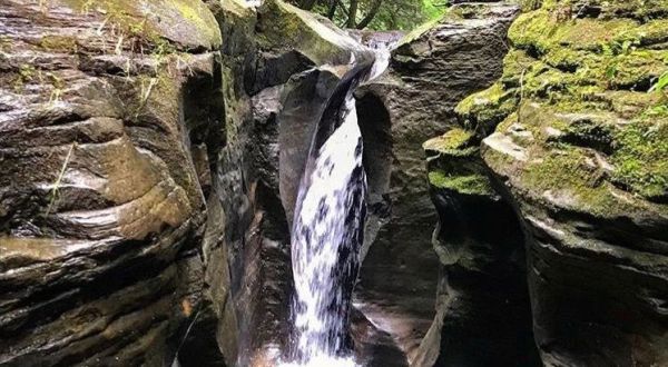 Most People Will Never See This Wondrous Waterfall Hiding In Ohio